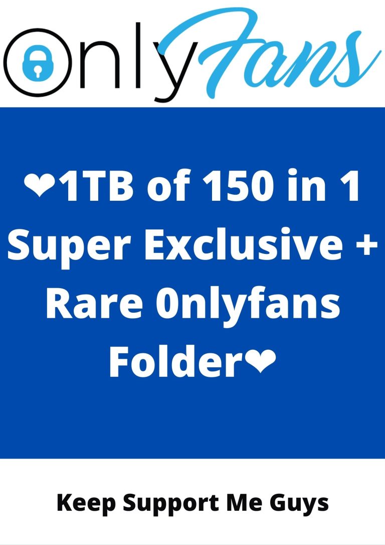 🔥🔥1TB of 150 in 1 Super Exclusive + Rare 0nlyfans Folder 🔥🔥