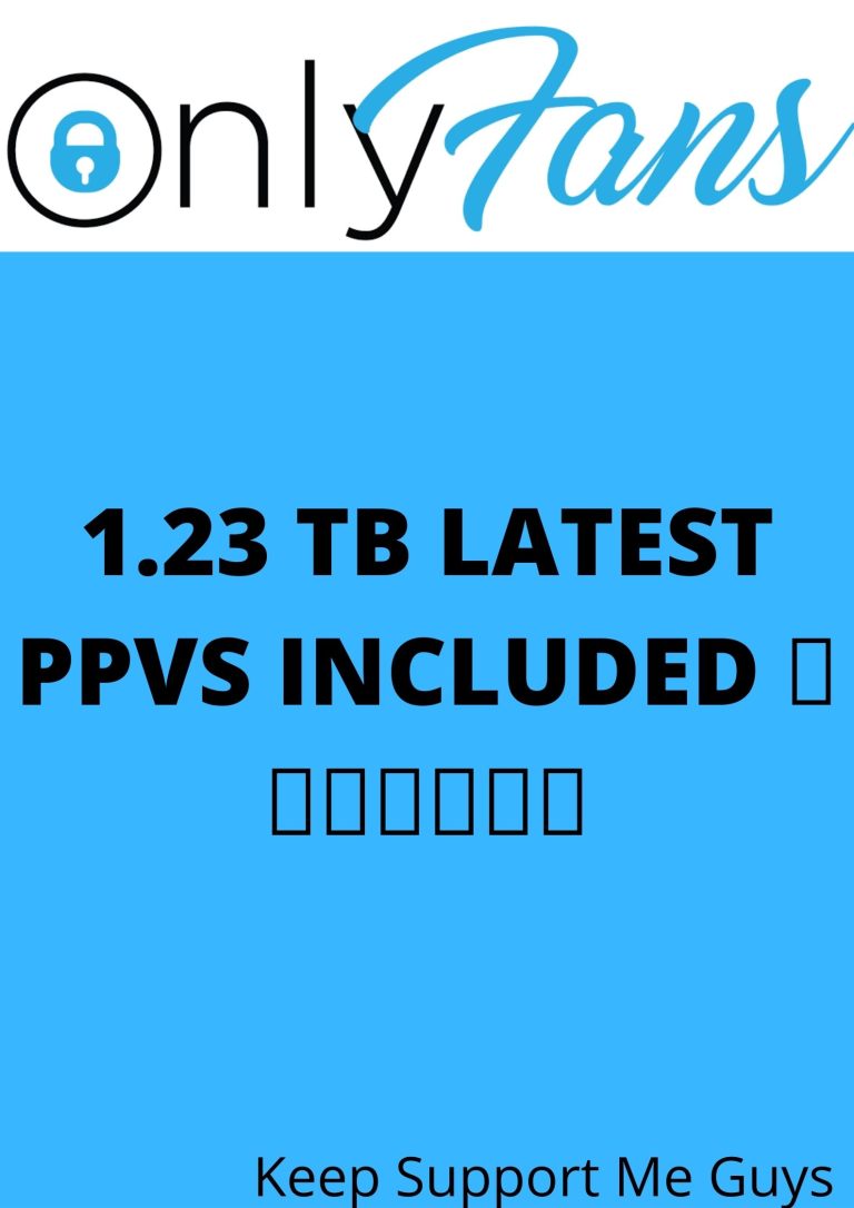 🔥🔥 1.23 TB LATEST PPVS INCLUDED 🔥🔥