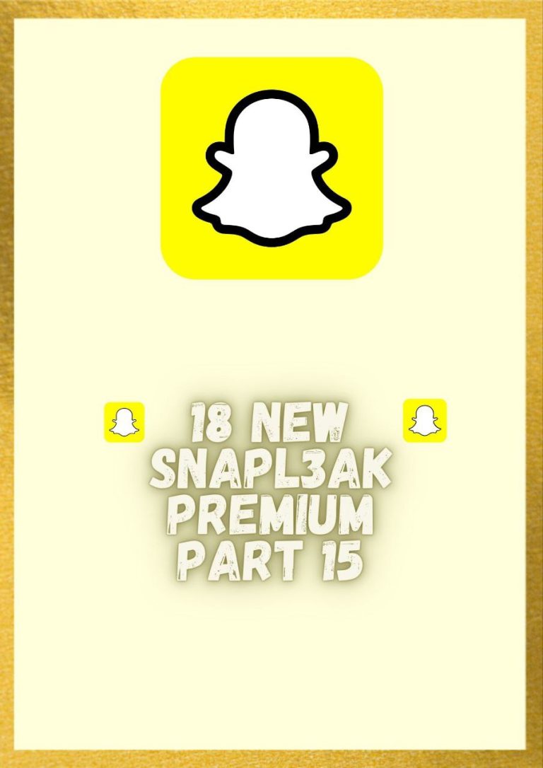 18 New Snapleak Premium Part 15
