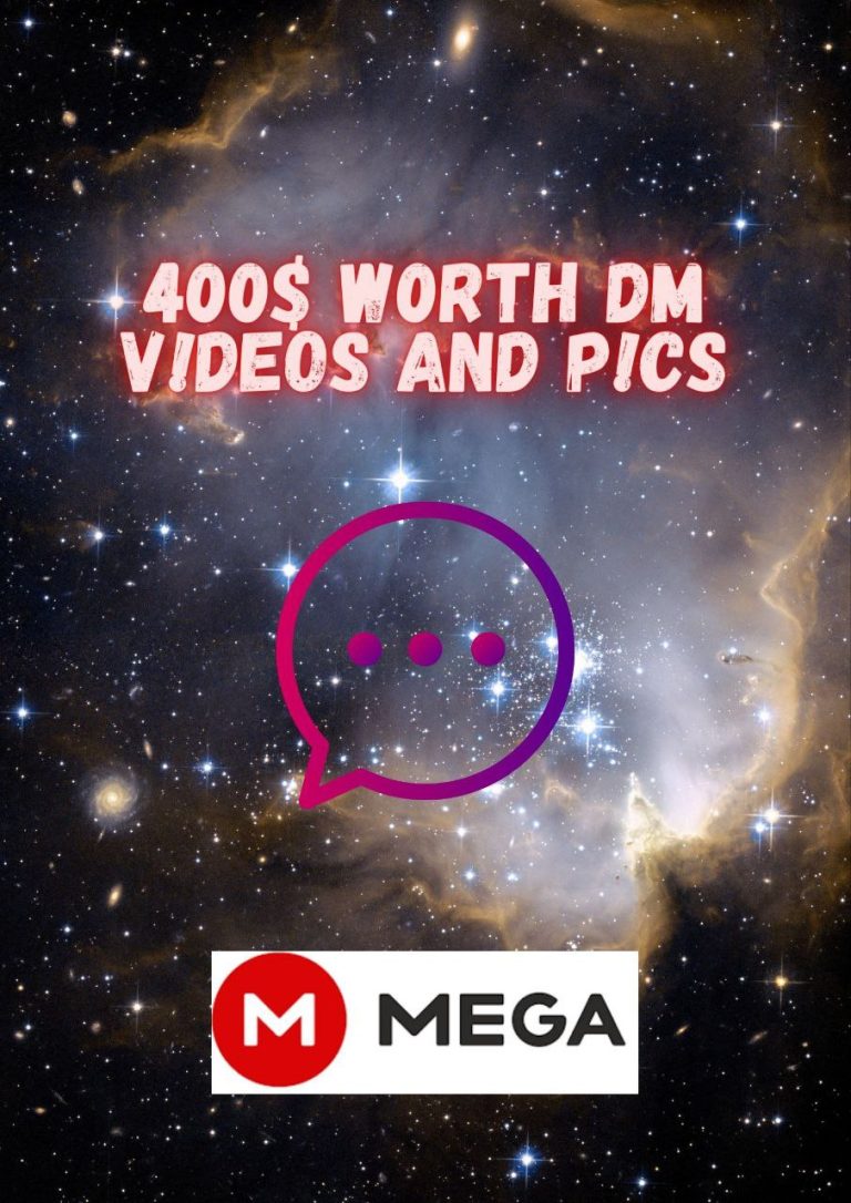 400$ Worth DM Videos and Pics