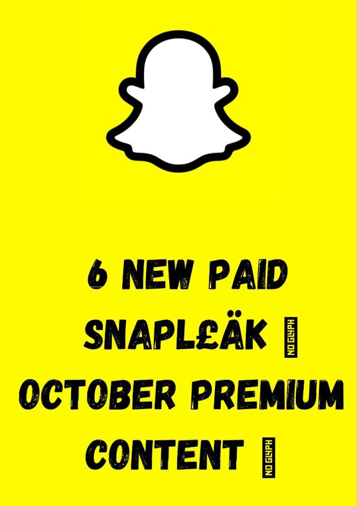 6 new paid snaplesk