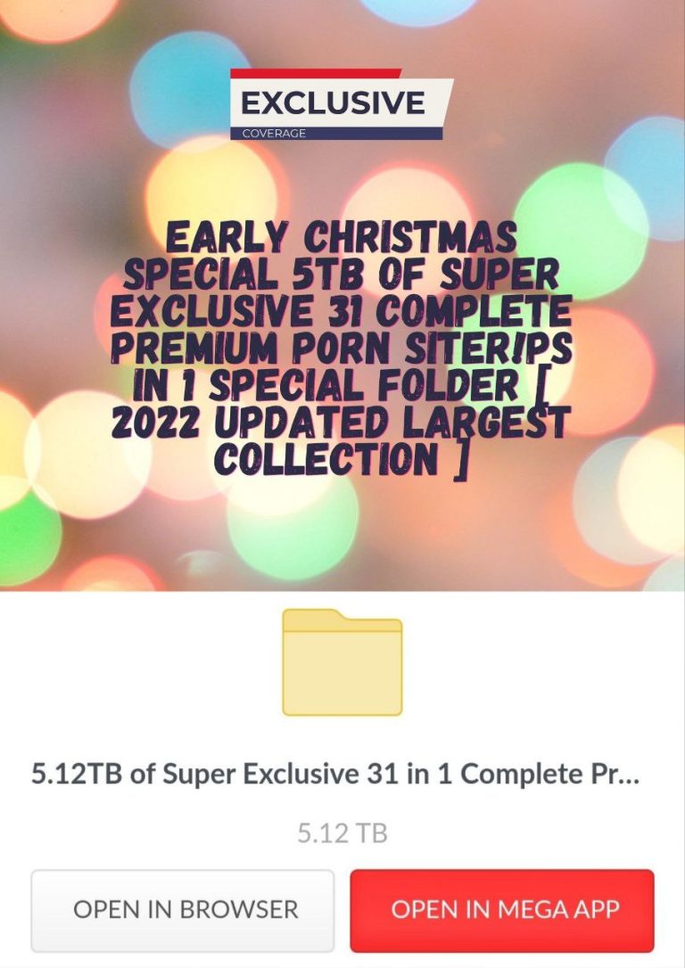 Early Christmas Special 5TB of Super Exclusive