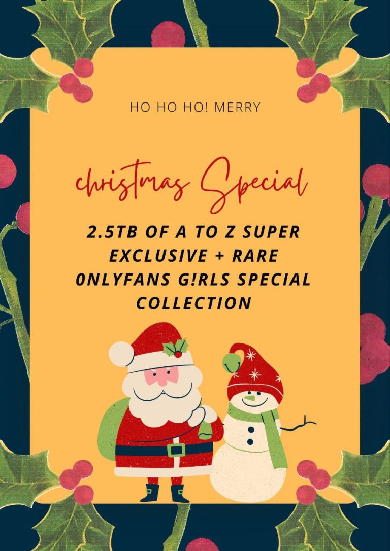 [ Christmas Special ] 2.5TB of A to Z Super Exclusive + Rare 0nlyfans Girls Special Collection