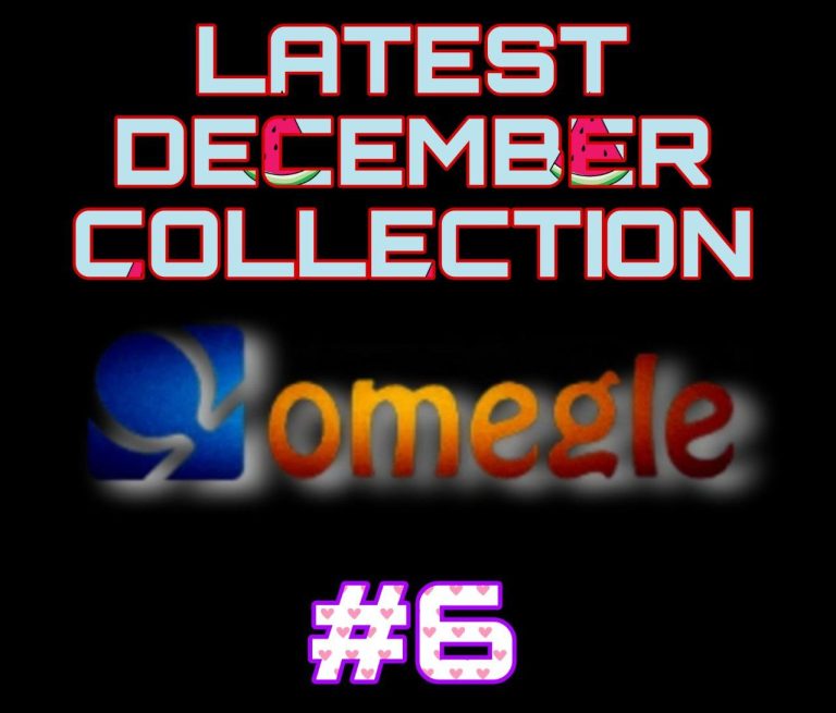 OMEGLE DECEMBER COLLECTION