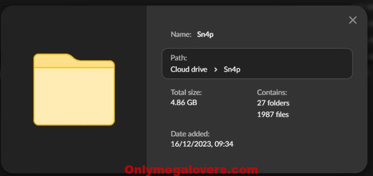 27 T33N G!RL SN4PCH4T L3AK 💛⚠️ Information album * Size 4.86 GB; * Files 1987