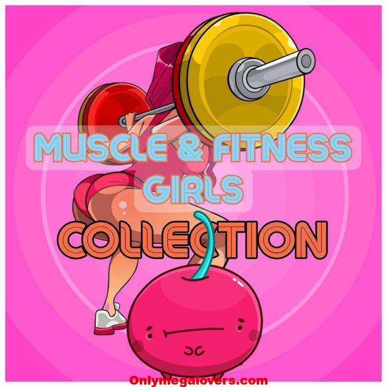 NEW! 500 GB+ MUSCLE & FITNESS GIRLS COLLECTION